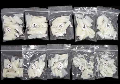 Kit com 500 tips - Natural