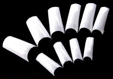 Kit com 500 tips - Branco