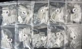 Kit com 500 tips - transparente