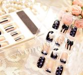Unhas postiças com nail art cod 38