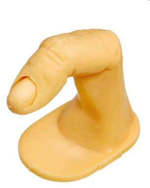 Dedo para treinar nail art